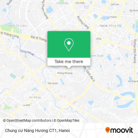 Chung cư Nàng Hương CT1 map