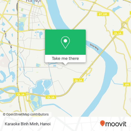 Karaoke Bình Minh map