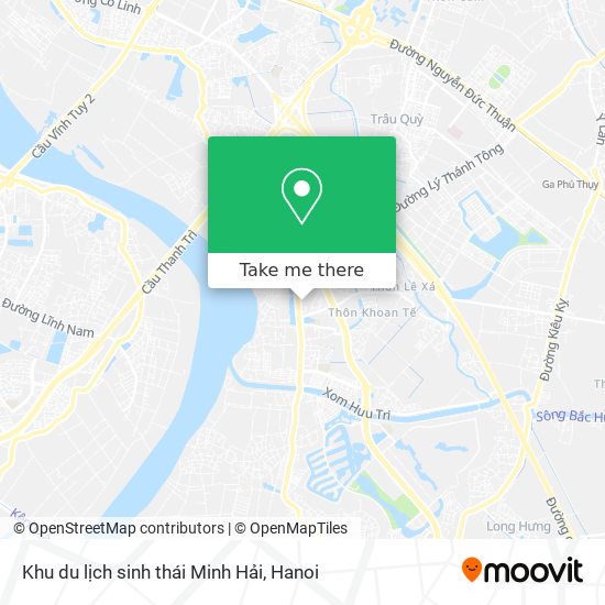 Khu du lịch sinh thái Minh Hải map