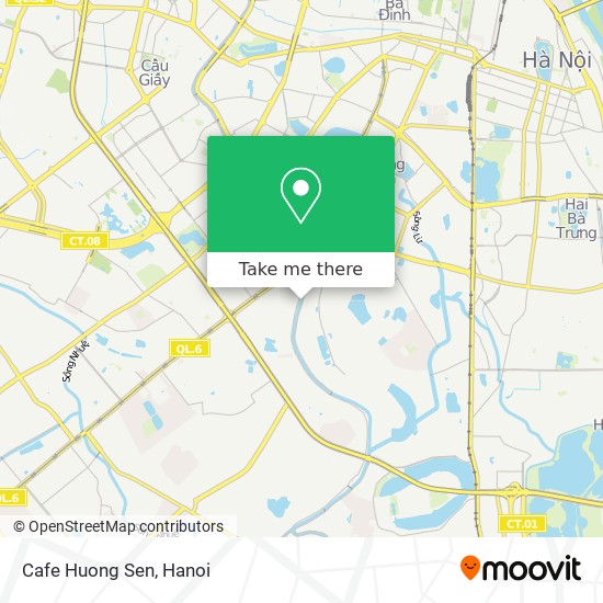 Cafe Huong Sen map