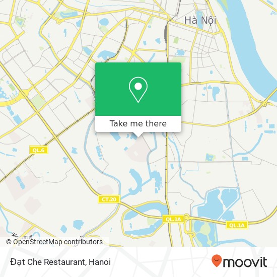 Đạt Che Restaurant map