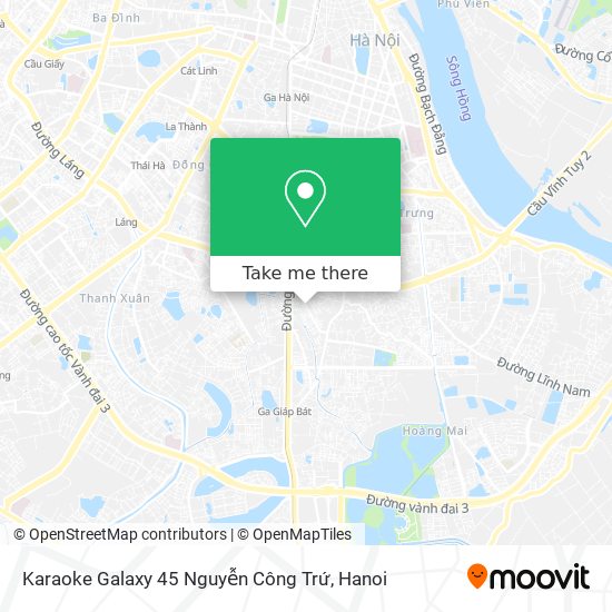 Karaoke Galaxy 45 Nguyễn Công Trứ map