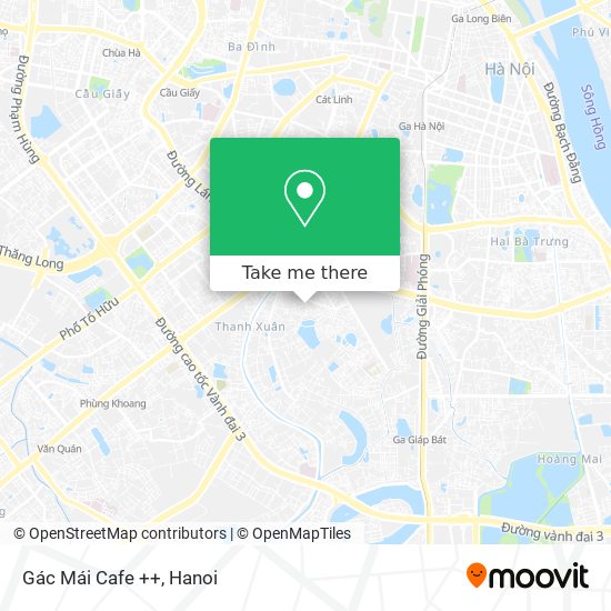 Gác Mái Cafe ++ map