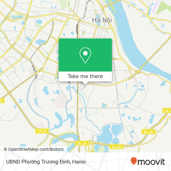 UBND Phường Trương Định map