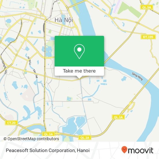 Peacesoft Solution Corporation map