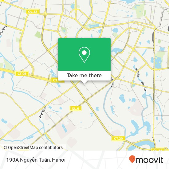 190A Nguyễn Tuân map
