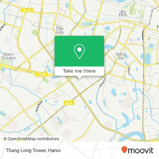 Thang Long Tower map