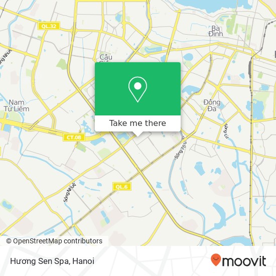 Hương Sen Spa map