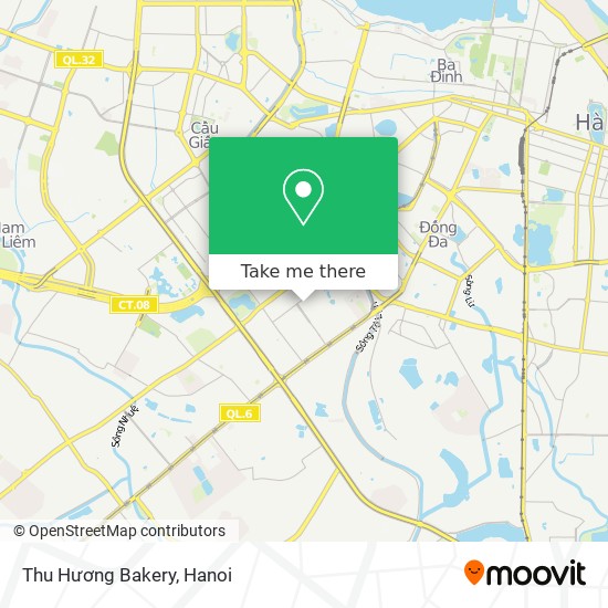 Thu Hương Bakery map