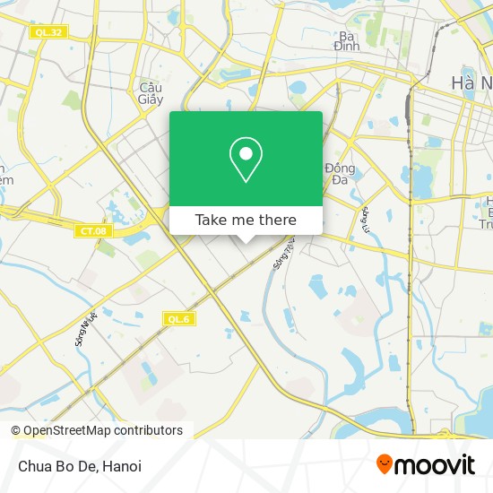 Chua Bo De map