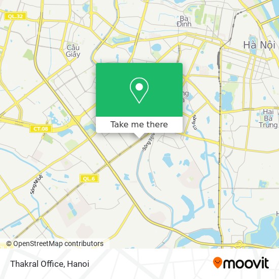 Thakral Office map