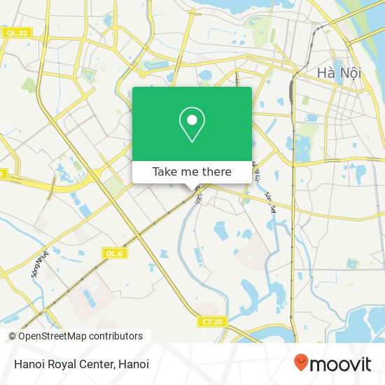 Hanoi Royal Center map