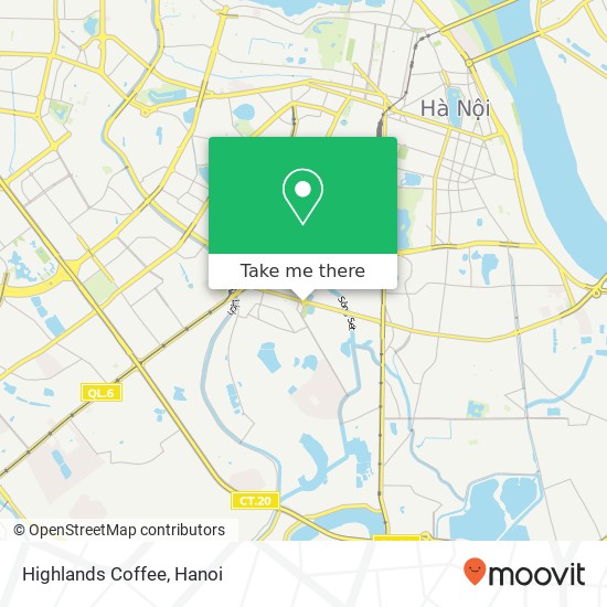 Highlands Coffee map