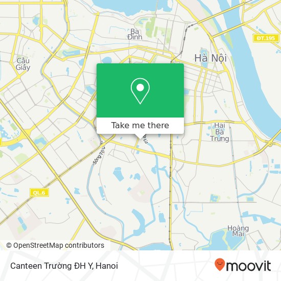 Canteen Trường ĐH Y map