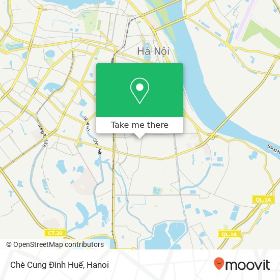 Chè Cung Đình Huế map