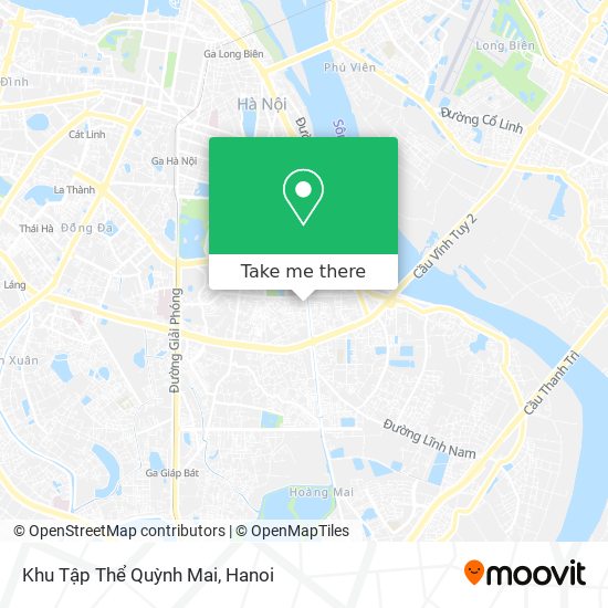 Khu Tập Thể Quỳnh Mai map