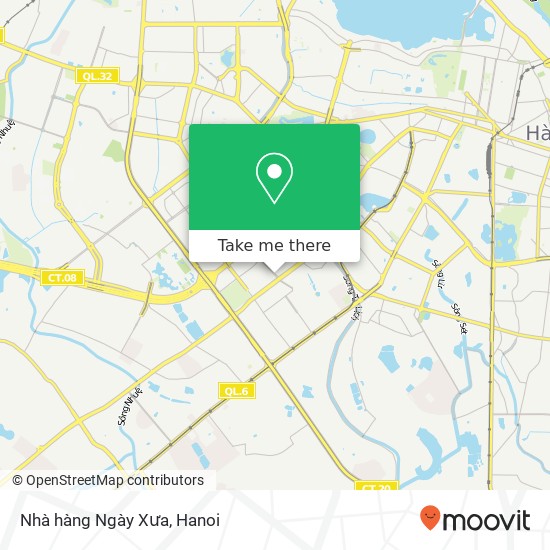 Nhà hàng Ngày Xưa map