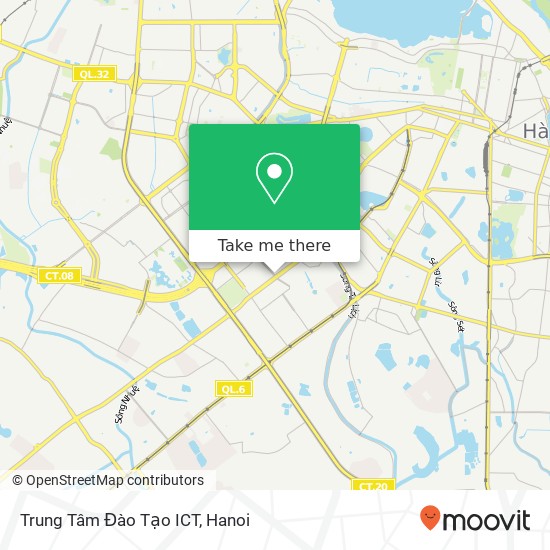 Trung Tâm Đào Tạo ICT map