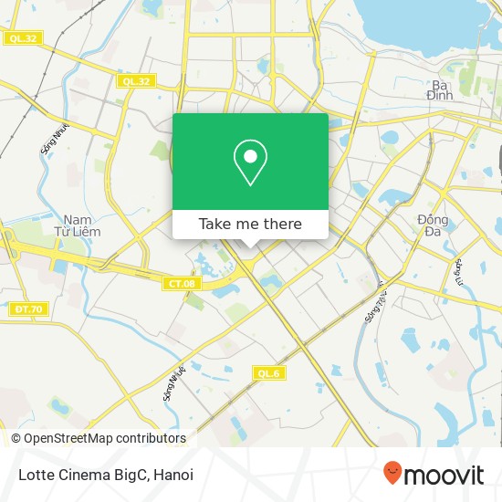 Lotte Cinema BigC map