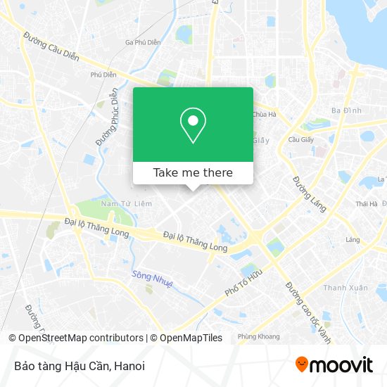 Bảo tàng Hậu Cần map