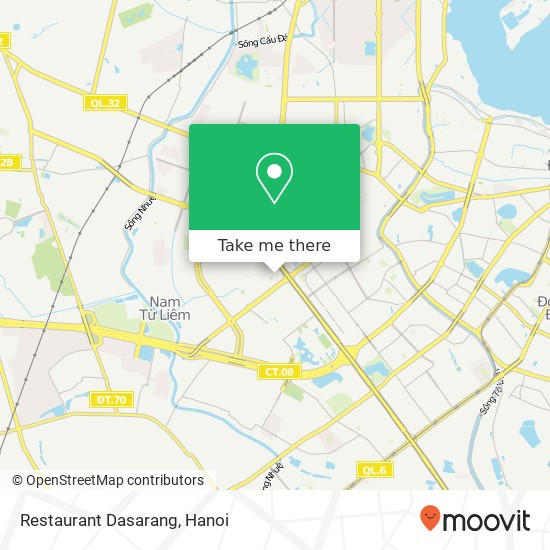 Restaurant Dasarang map