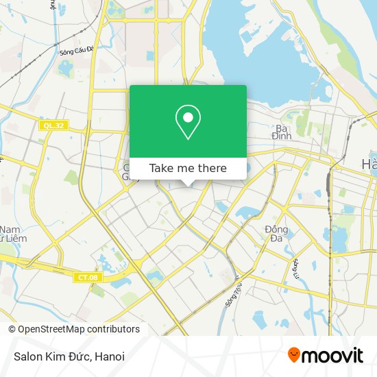 Salon Kim Đức map