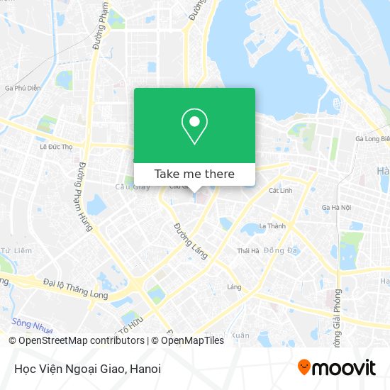 Học Viện Ngoại Giao map