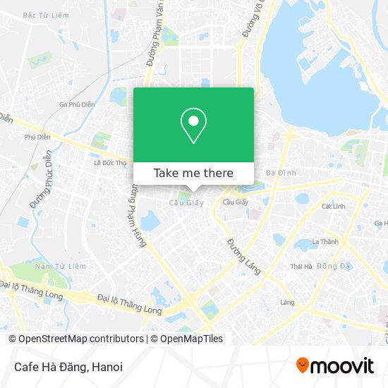 Cafe Hà Đăng map