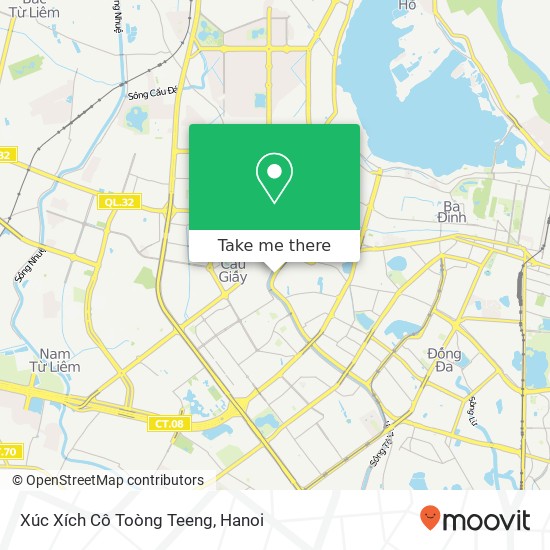 Xúc Xích Cô Toòng Teeng map