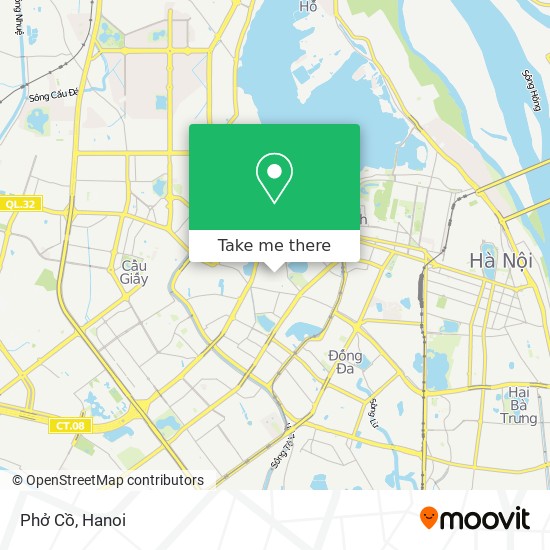 Phở Cồ map