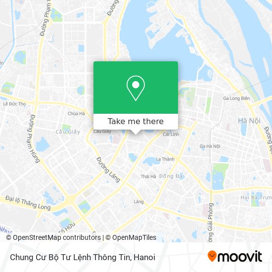 Chung Cư Bộ Tư Lệnh Thông Tin map