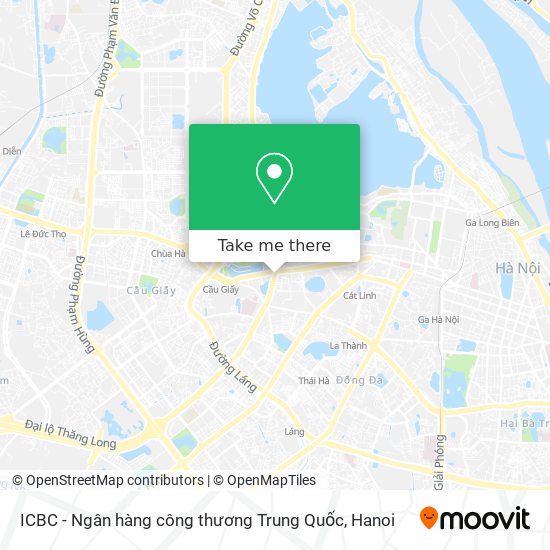 ICBC - Ngân hàng công thương Trung Quốc map