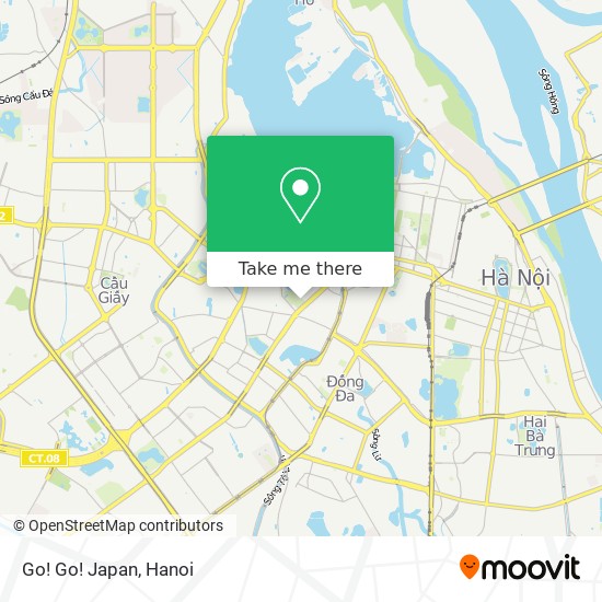 Go! Go! Japan map