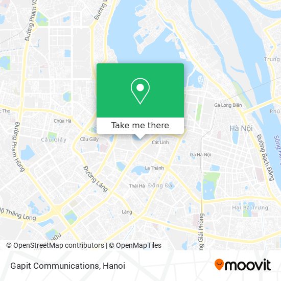 Gapit Communications map