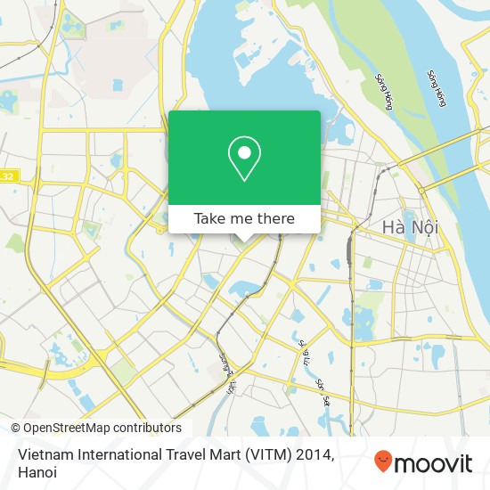 Vietnam International Travel Mart (VITM) 2014 map