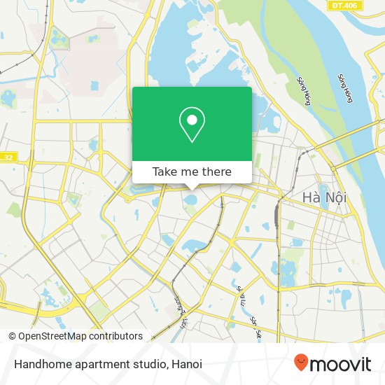 Handhome apartment studio map