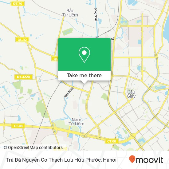 Trà Đá Nguyễn Cơ Thạch-Lưu Hữu Phước map