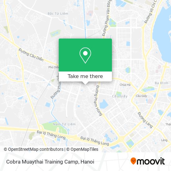 Cobra Muaythai Training Camp map