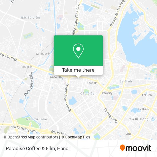 Paradise Coffee & Film map