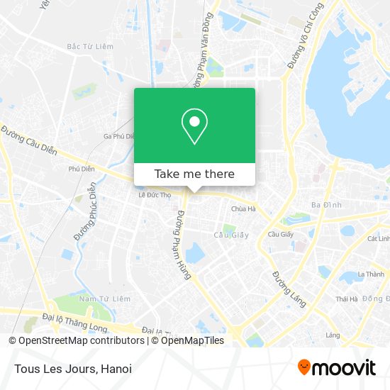 Tous Les Jours map