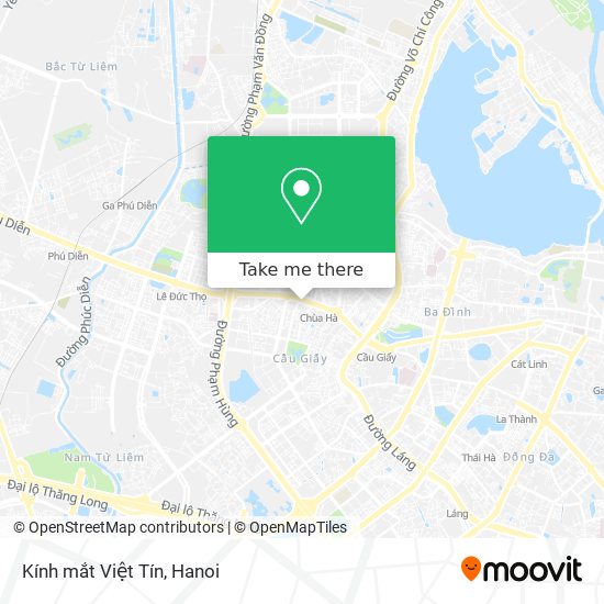 Kính mắt Việt Tín map