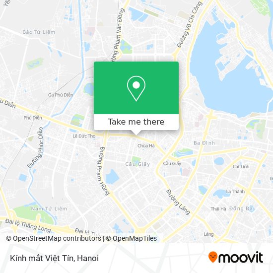 Kính mắt Việt Tín map