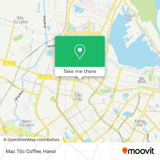 Mạc Tộc Coffee map