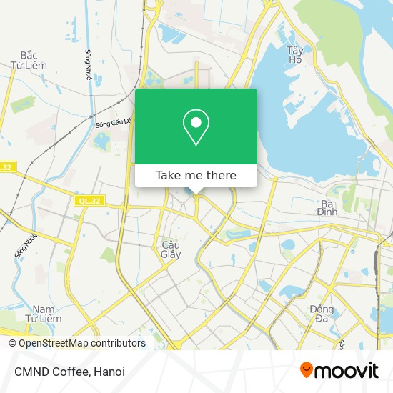 CMND Coffee map