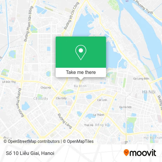 Số 10 Liễu Giai map