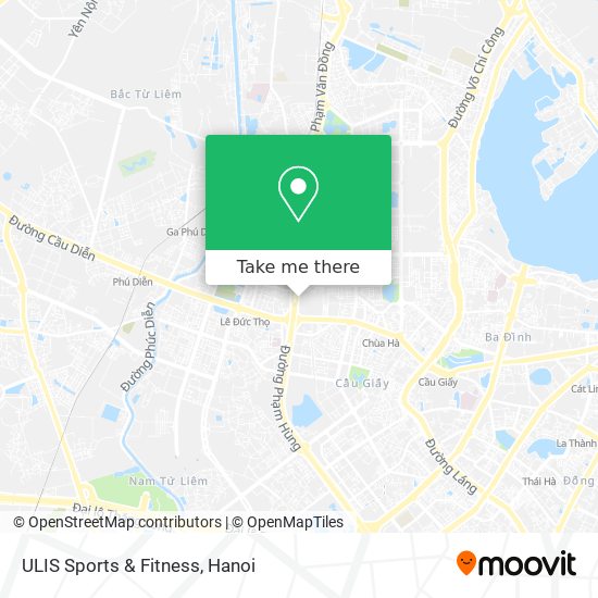 ULIS Sports & Fitness map