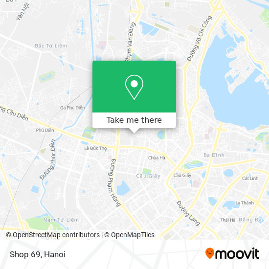 Shop 69 map