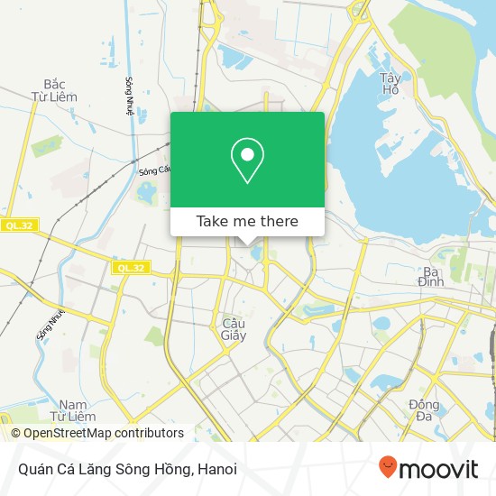 Quán Cá Lăng Sông Hồng map