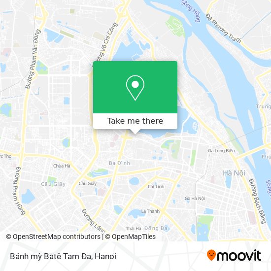 Bánh mỳ Batê Tam Đa map