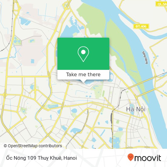 Ốc Nóng 109 Thuỵ Khuê map